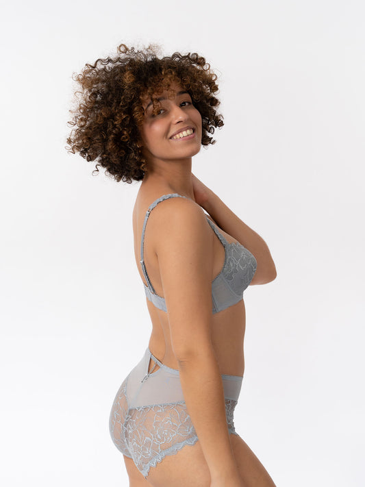 SILVER - Soutien-gorge plongeant