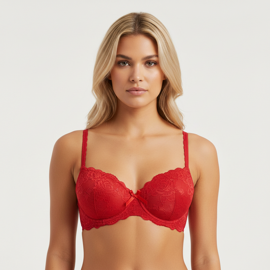 Corbeille NOUVEL ÉTERNEL ROUGE