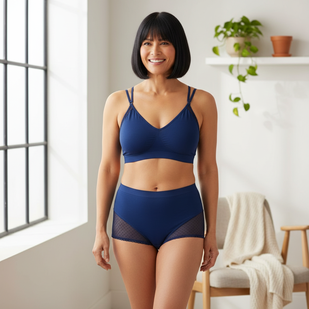NOUVEAU SERENITE BLEU Brassière
