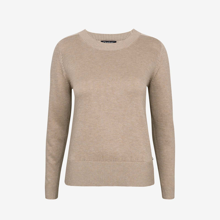 MAXENCE - Pull en maille fine