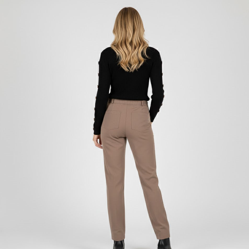 HADRIEN TAUPE Pantalon