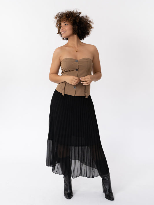 LÉGENDE - Bustier camel