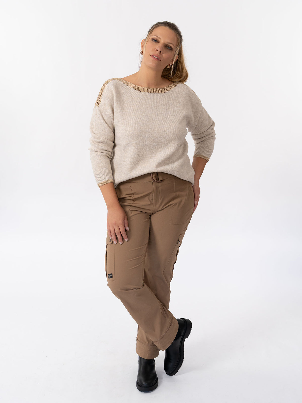 MADI - Pull avec détails irisés