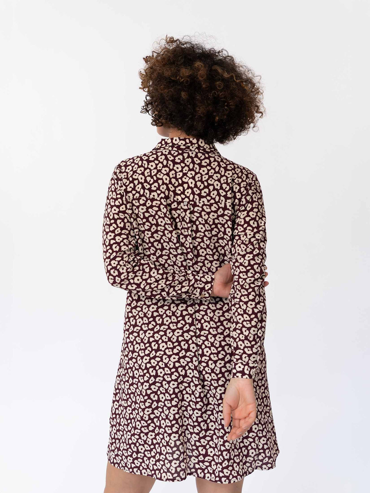 ANAE - Robe fluide monochrome
