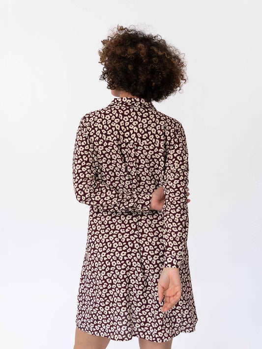 ANAE - Robe fluide monochrome