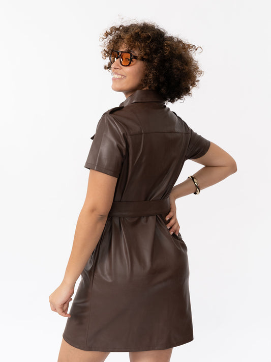 EMMA - Robe marron