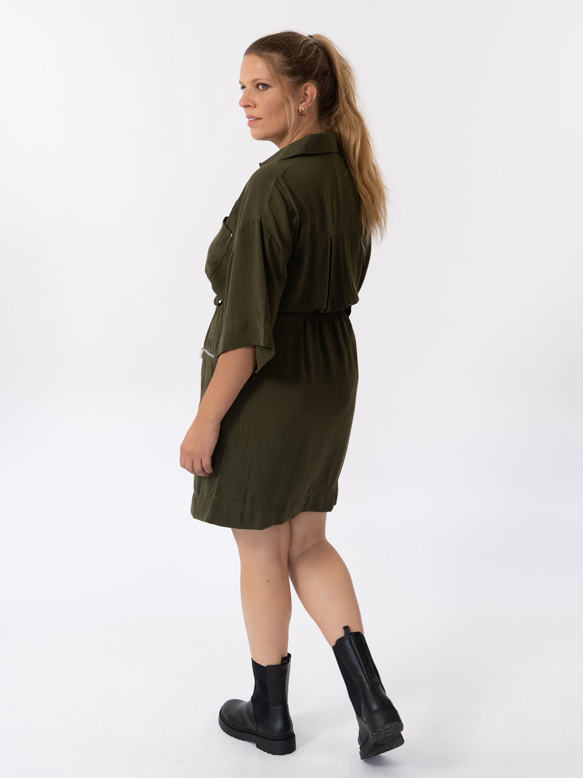 LIZY - robe courte fluide