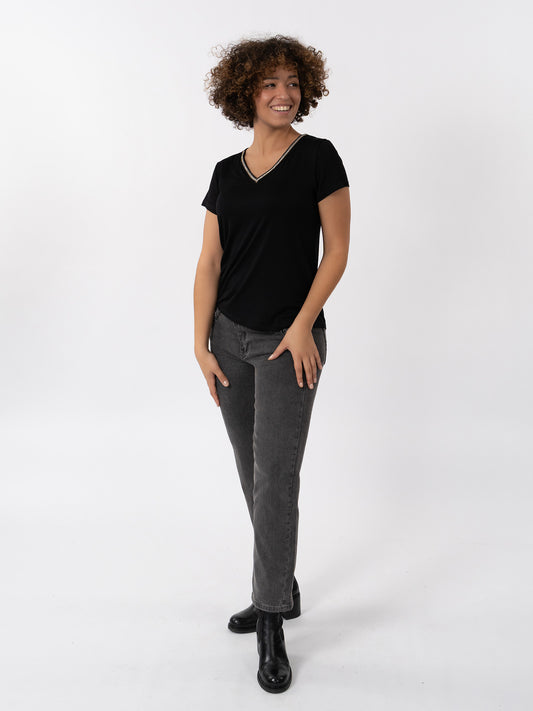 ASTER - T-shirt noir